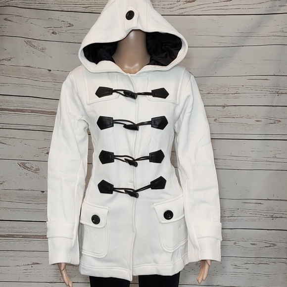 💐HOST_PICK💐 Fleece Hooded Toggle Jacket - Picture 2 of 3